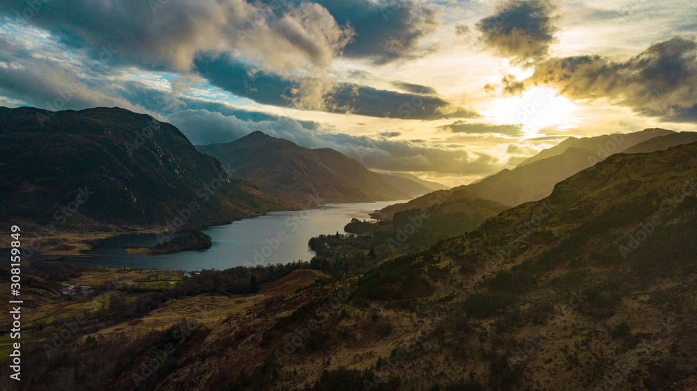 glenfinnan viaduct bridge train journey harry potter scotland uk