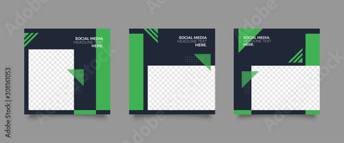 Editable simple corporate posts, square design ads for banners, Promotion bloggers, designers, shop owners, entrepreneurs and businesses. Social media template. 