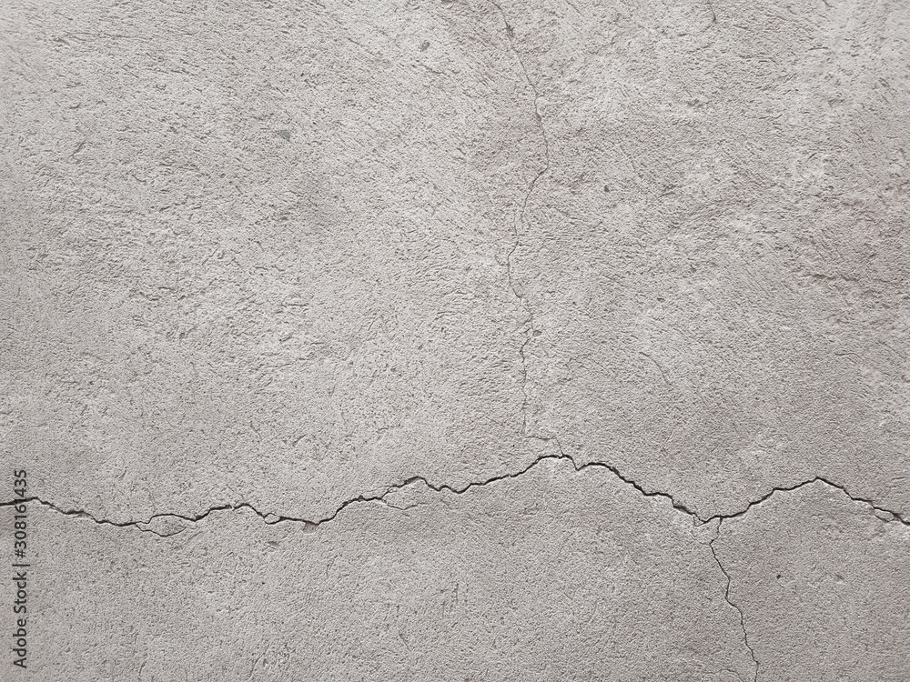 Obraz premium Cracked concrete wall texture