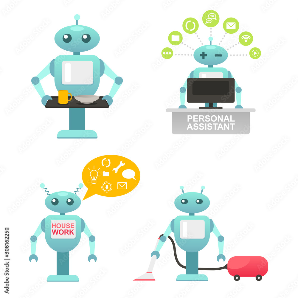 Robot master, adviser and helper Robot master, adviser and helper