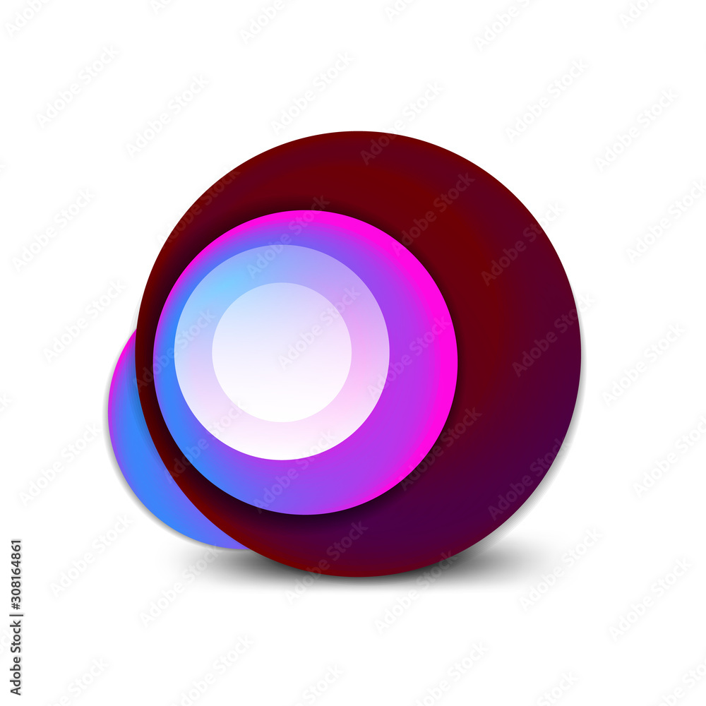 Vector swirl circle banner, 3d style abstract sphere or round shape icon or background templates. Vector Illustration For Wallpaper, Banner, Background, Card, Book Illustration, landing page Vector swirl circle banner, 3d style abstract sphere or round shape icon or background templates. Vector Illustration For Wallpaper, Banner, Background, Card, Book Illustration, landing page