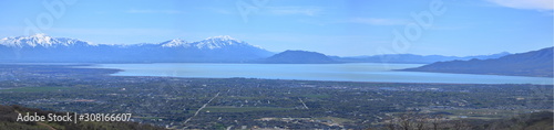 Utah Lake Panorama photo