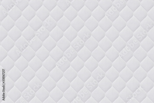 close up of white mattress bedding pattern background photo