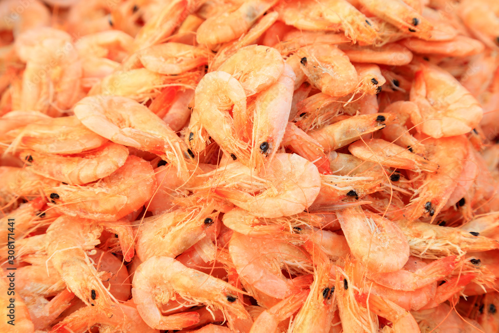Dried shrimp prawn in traditional Chinese cuisine Dried shrimp prawn in traditional Chinese cuisine