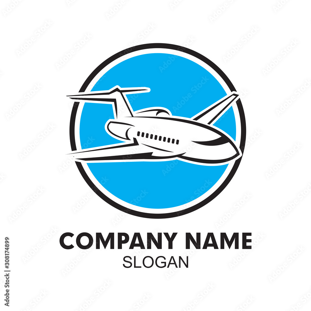 Private Jet Logo Private Jet Logo