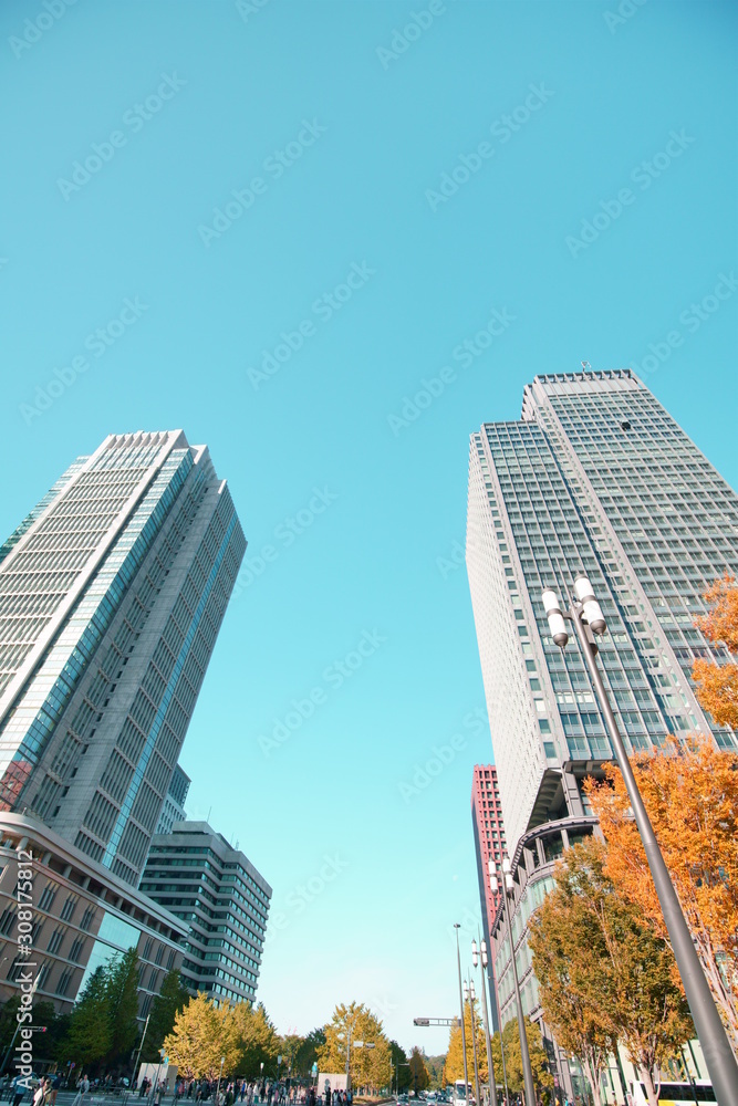 Obraz premium 東京駅丸の内オフィスビル
