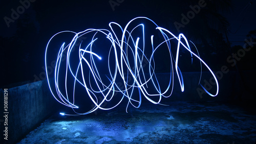 Abstract Light painting Background wallpaper