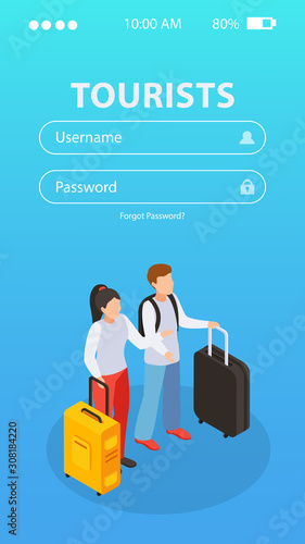 Tourists Mobile Application