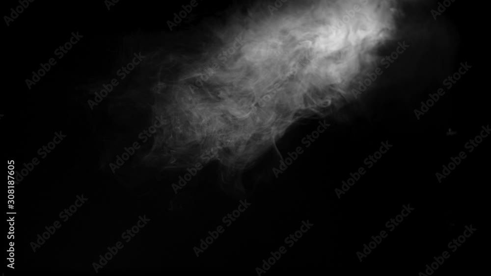 Atmospheric smoke, fog, haze effect in slow motion on black background. Drop it over your current footage & composite using Lighten or Screen blend modes. Atmospheric smoke, fog, haze effect in slow motion on black background. Drop it over your current footage & composite using Lighten or Screen blend modes.