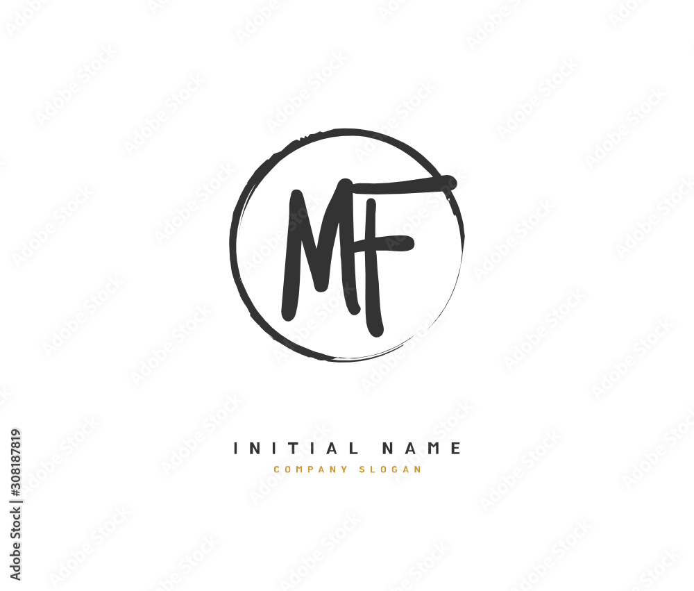 M F MF Beauty vector initial logo, handwriting logo of initial signature, wedding, fashion, jewerly, boutique, floral and botanical with creative template for any company or business. M F MF Beauty vector initial logo, handwriting logo of initial signature, wedding, fashion, jewerly, boutique, floral and botanical with creative template for any company or business.