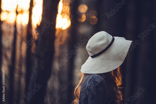 Young traveler blonde girl ...
