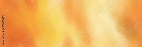 header abstract painting background graphic with pastel orange, navajo white and khaki colors and space for text or image. can be used as header or banner