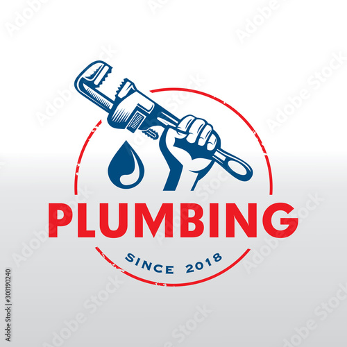 Plumbing Logo, Plumbing Service Logo