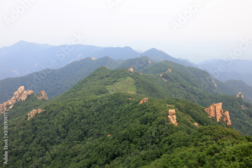 Mountain Natural Scenery  Zushan  China