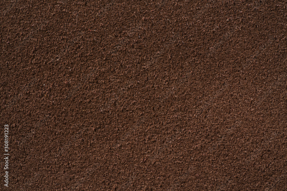 Fototapeta premium Texture of backside of brown toned leather