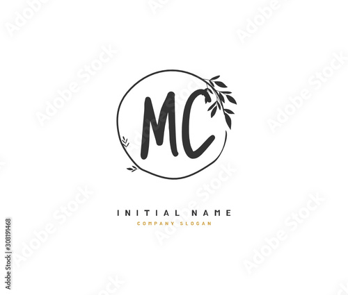 M C MC Beauty vector initial logo, handwriting logo of initial signature, wedding, fashion, jewerly, boutique, floral and botanical with creative template for any company or business. Free Download M C MC Beauty vector initial logo, handwriting logo of initial signature, wedding, fashion, jewerly, boutique, floral and botanical with creative template for any company or business. - GFXLoad