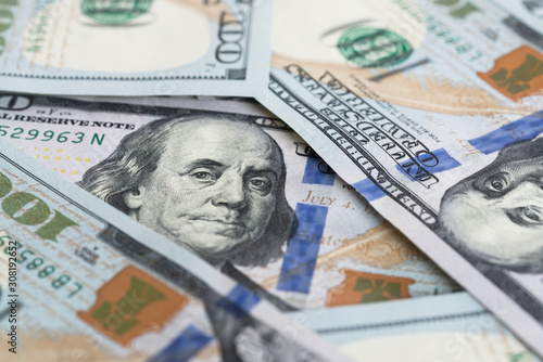 Wallpaper Mural Piles of $100 were stacked up. Torontodigital.ca