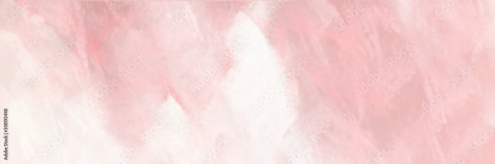 abstract painting background texture with baby pink, sea shell and pastel magenta colors and space for text or image. can be used as header or banner