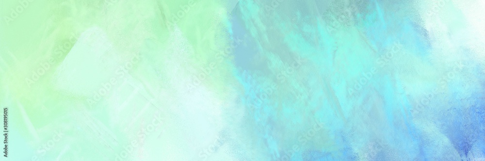 pale turquoise, sky blue and alice blue colored vintage abstract painted background with space for text or image. can be used as header or banner pale turquoise, sky blue and alice blue colored vintage abstract painted background with space for text or image. can be used as header or banner