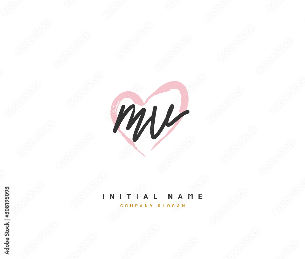 M V MV Beauty vector initial logo, handwriting logo of initial signature, wedding, fashion, jewerly, boutique, floral and botanical with creative template for any company or business. M V MV Beauty vector initial logo, handwriting logo of initial signature, wedding, fashion, jewerly, boutique, floral and botanical with creative template for any company or business.