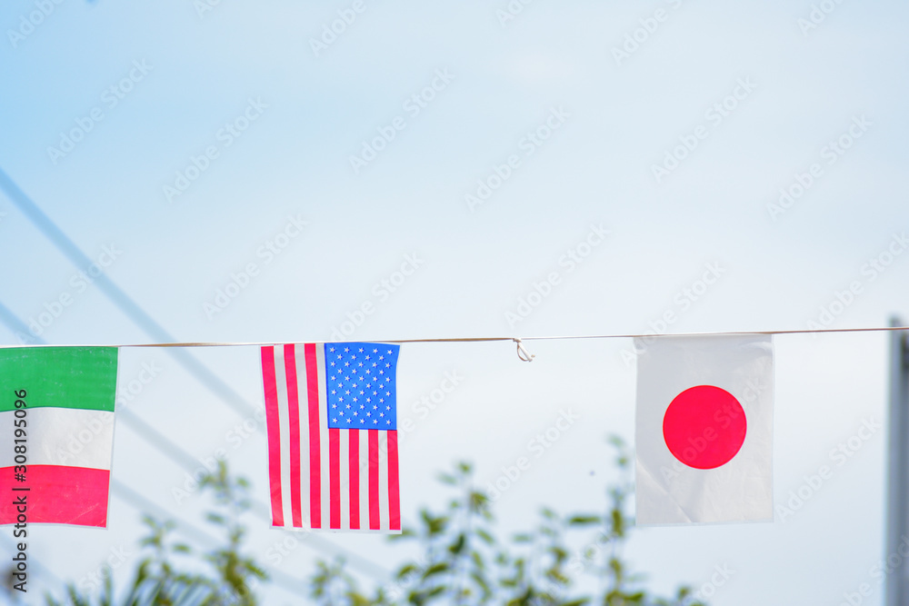 国旗 万国旗 Stock Photo Adobe Stock