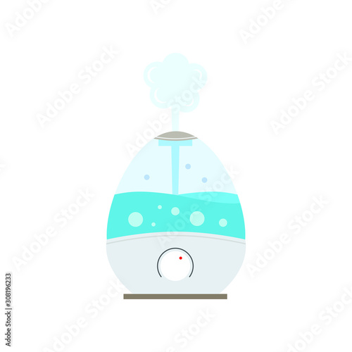 Humidifier air diffuser icon. vector illustration
