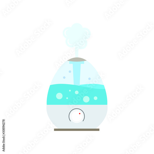 Humidifier air diffuser icon. vector illustration