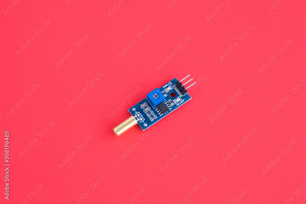 Angle sensor module Ball switch Tilt sensor module Stock Photo Adobe