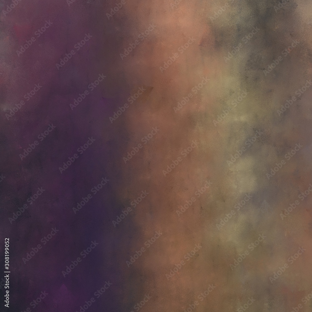 quadratic graphic format abstract diffuse painted background with old mauve, rosy brown and very dark blue color. can be used as texture, background element or wallpaper