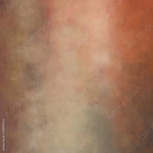 square graphic format broadly painted texture background with pastel brown, old mauve and tan color. can be used as texture, background element or wallpaper