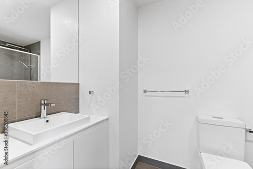 Wallpaper Mural Empty and unfurnished brand new apartment Torontodigital.ca