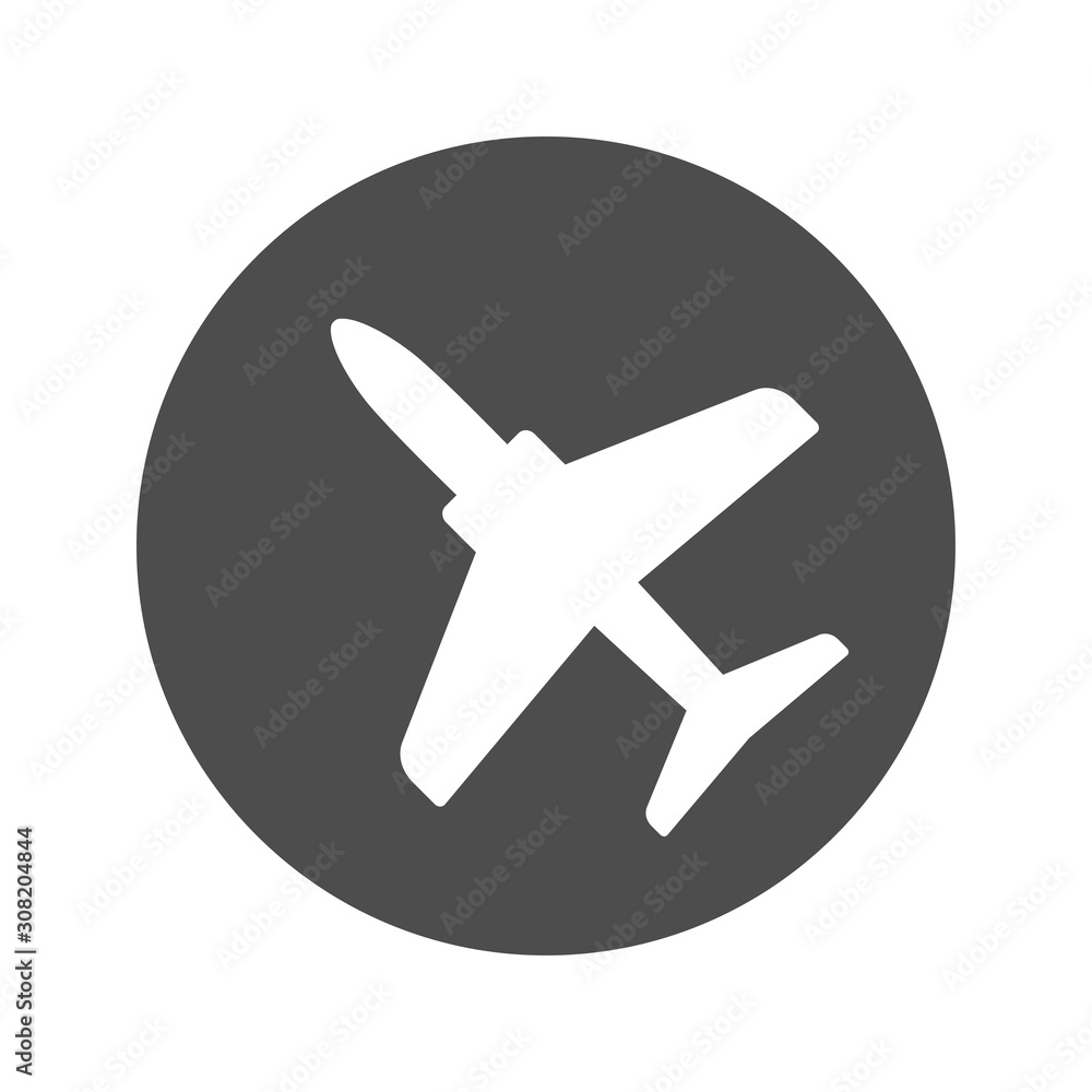 Airplane icon vector symbol illustration Airplane icon vector symbol illustration
