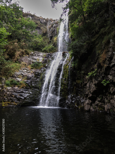 Fototapeta Naklejka Na Ścianę i Meble -  Cioyo waterfall in Asturias. Spain