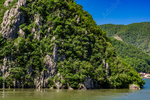 Danube river in the Iron Ga...