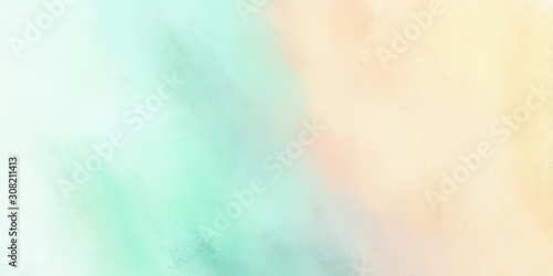 elegant painted vintage background illustration with beige, blanched almond and powder blue colors and space for text or image. can be used as header or banner