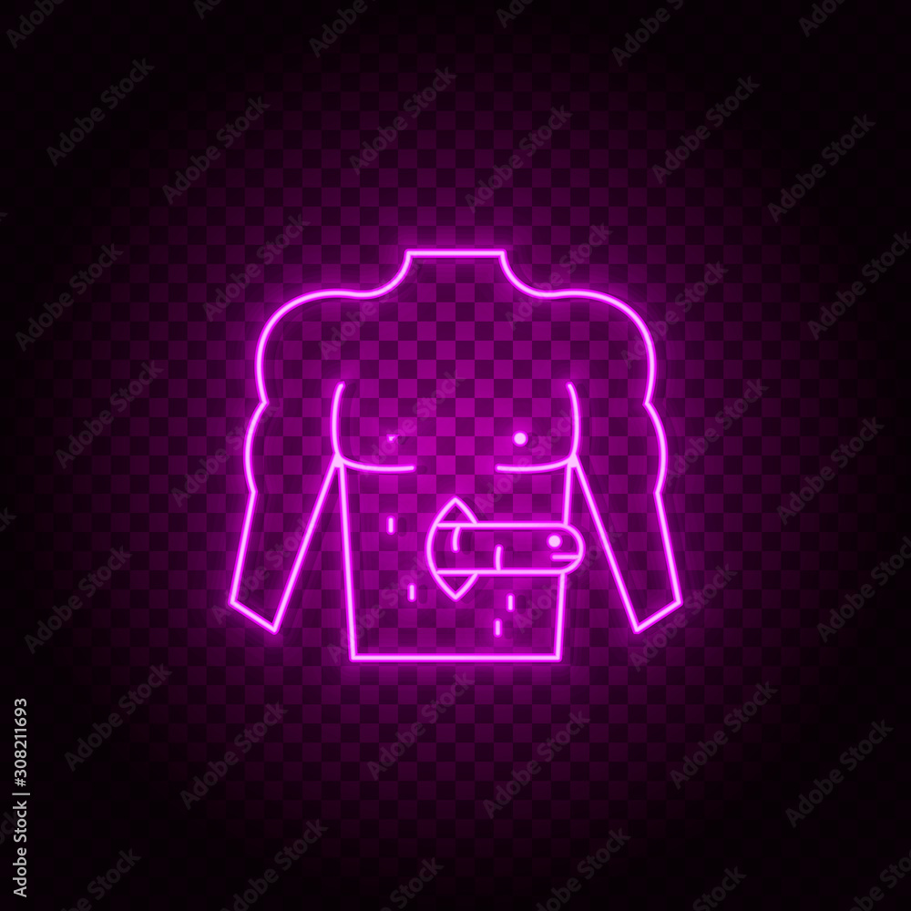 Alien in man, virus, vector, neon icon illustration isolated vector sign symbol - insurance icon vector black - Vector Alien in man, virus, vector, neon icon illustration isolated vector sign symbol - insurance icon vector black - Vector