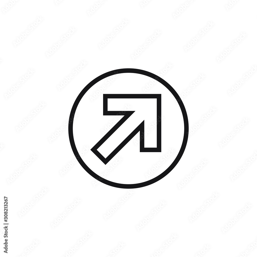 Share icon with trendy flat design, isolated on white background. vector illustration Share icon with trendy flat design, isolated on white background. vector illustration