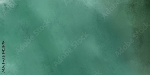 vintage abstract painted background with teal blue, dark slate gray and ash gray colors and space for text or image. can be used as header or banner