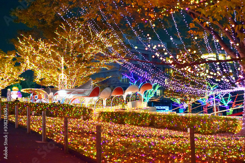 よみうりランドのイルミネーション