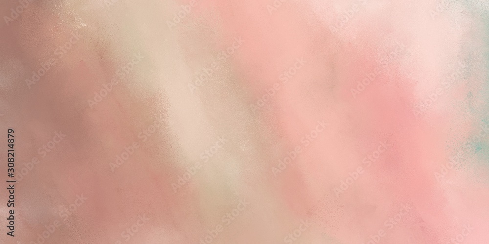 tan, rosy brown and pastel pink colored vintage abstract painted background with space for text or image. can be used as header or banner