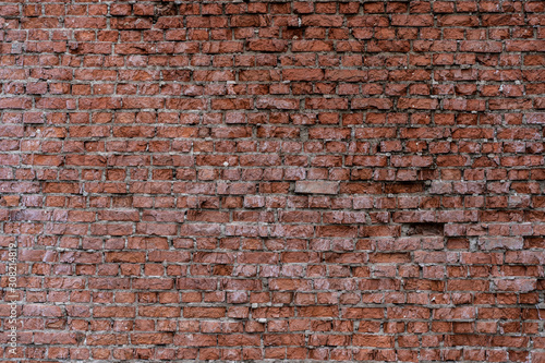 Brick wall as background and texture.