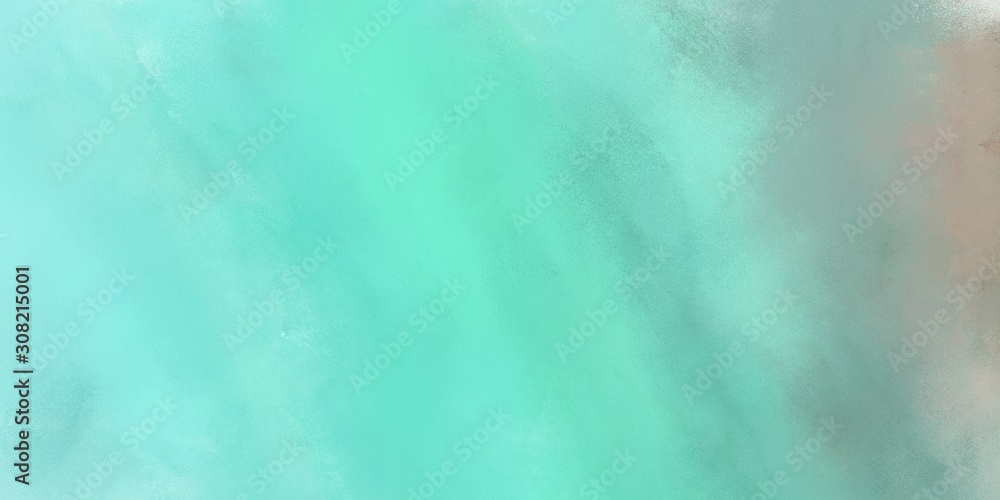 sky blue, dark sea green and ash gray color background with space for text or image. vintage texture, distressed old textured painted design. can be used as header or banner