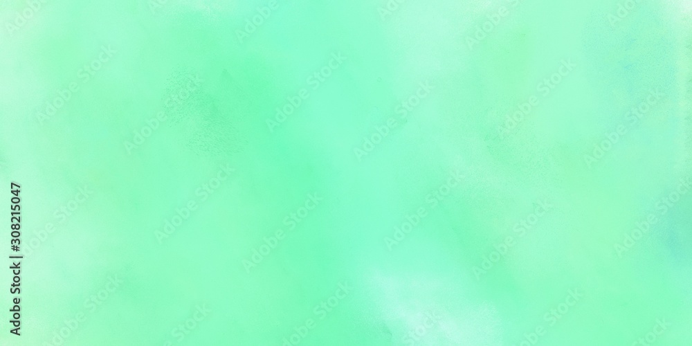 painting vintage background illustration with aqua marine, pale turquoise and medium aqua marine colors and space for text or image. can be used as header or banner