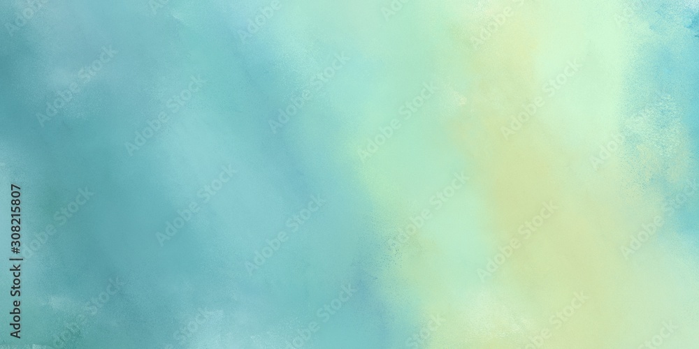 vintage texture, distressed old textured painted design with pastel blue, medium aqua marine and tea green colors. background with space for text or image. can be used as header or banner