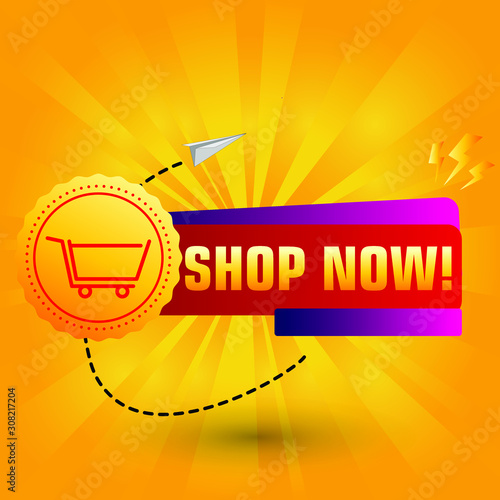 Flash Sale Design for business. Discount Banner Promotion Template. Flash Sale banner template design vector