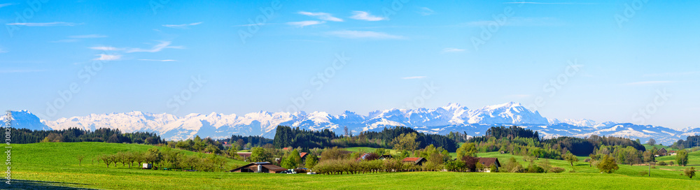 Landschaften am Alpenrand