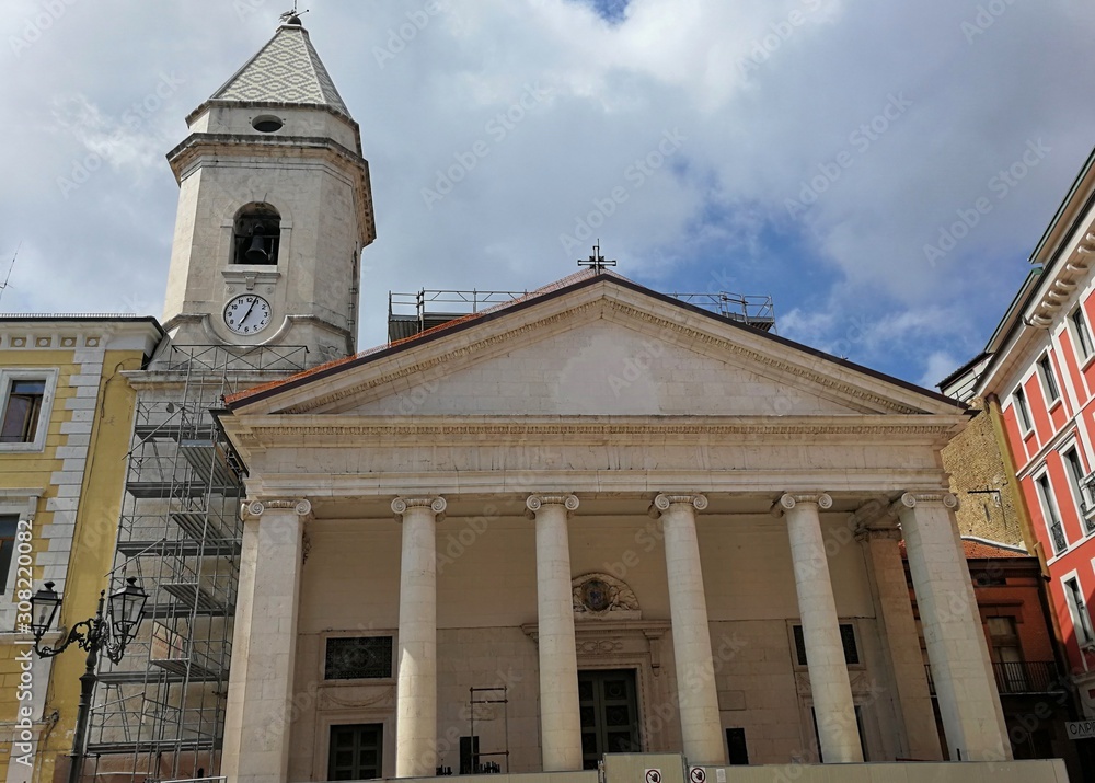 Campobasso – Facciata della Cattedrale della Santissima Trinità