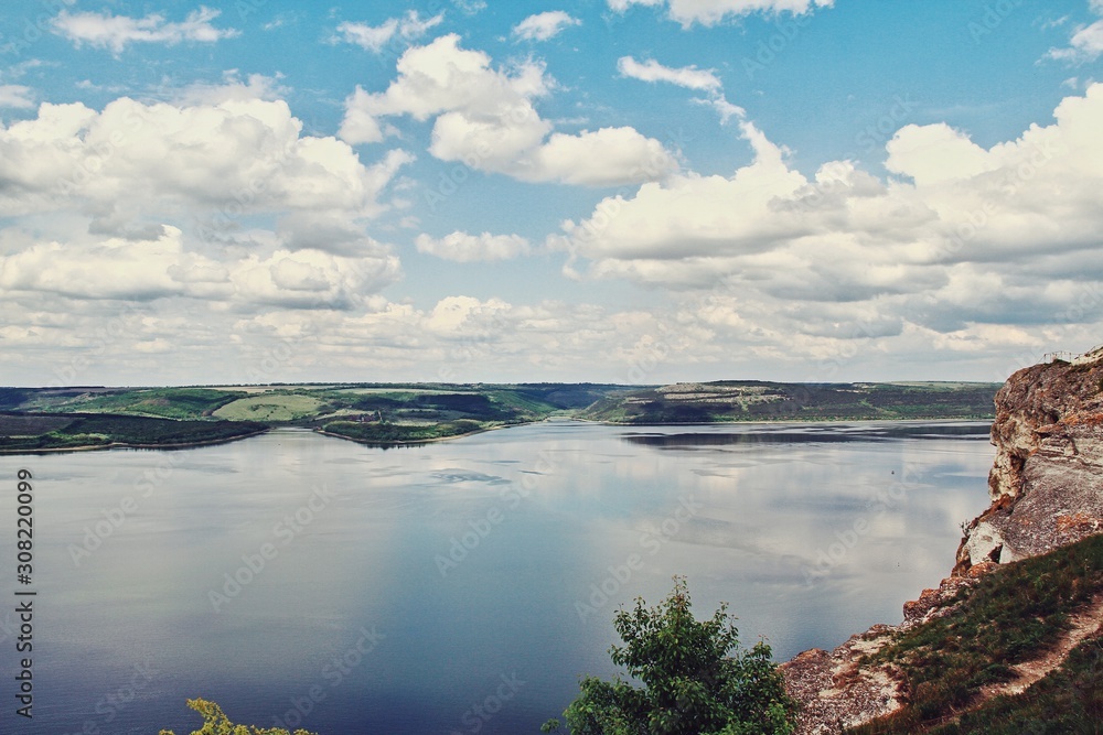 Beautiful landscapes of Ukraine, background or wallpaper