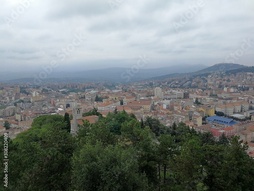 Campobasso – Panorama dal terrazzo del castello