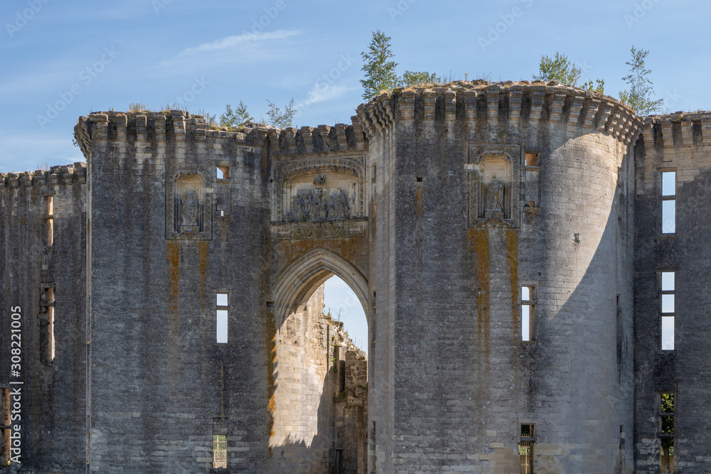 Ruines d'une porte du château de La Ferté-Milon - Oise